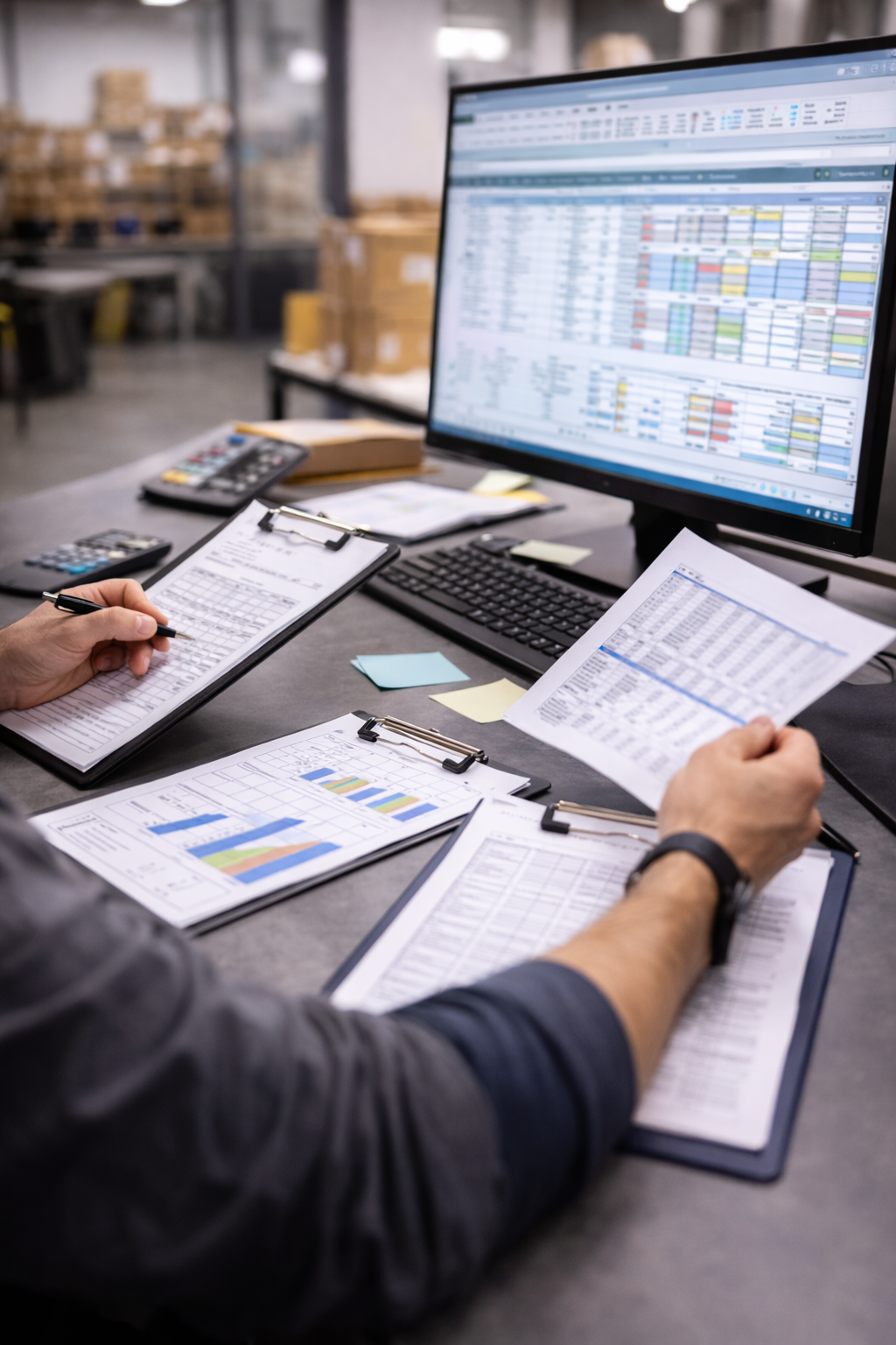 Manual processes and spreadsheet dependency